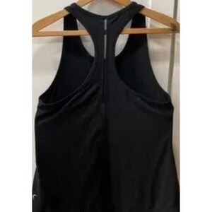 ZYIA Active Tank Top Black Racerback Athletic Workout Sleeveless Top Women's S‎